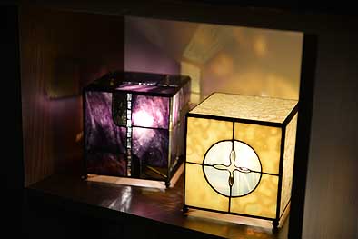 ステンドグラスの作品