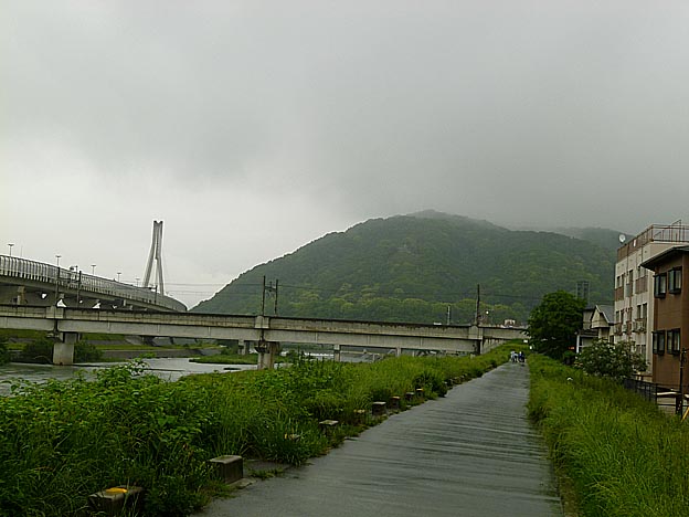 雨の日の五月山