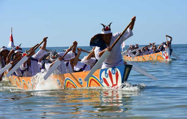 パーリャ(舟漕ぐぎ競漕)の写真