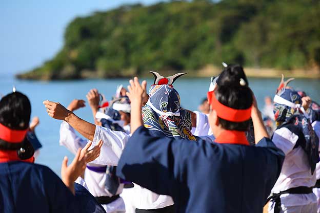 干立の節祭の写真